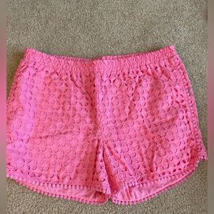 Lilly Pulitzer for target girls shorts extra large 14- 16 GUC